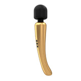 Dorcel silicone gold rechargeable mega wand vibrator - peaches and screams