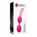 Dorcel Silicone Pink Dual Love Balls For Her - Peaches and Screams