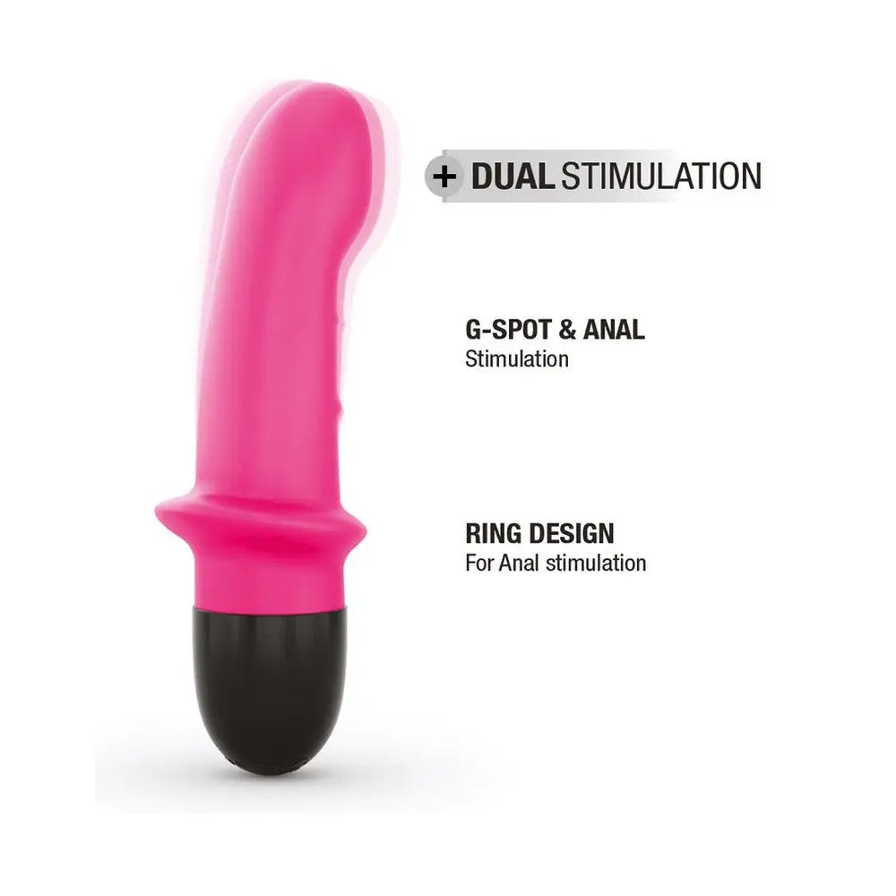 Dorcel silicone pink extra powerful rechargeable vibrator - peaches and screams