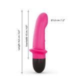Dorcel silicone pink extra powerful rechargeable vibrator - peaches and screams