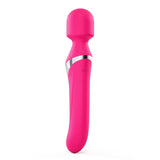 Dorcel silicone pink rechargeable 9.5 inch massage wand - peaches and screams