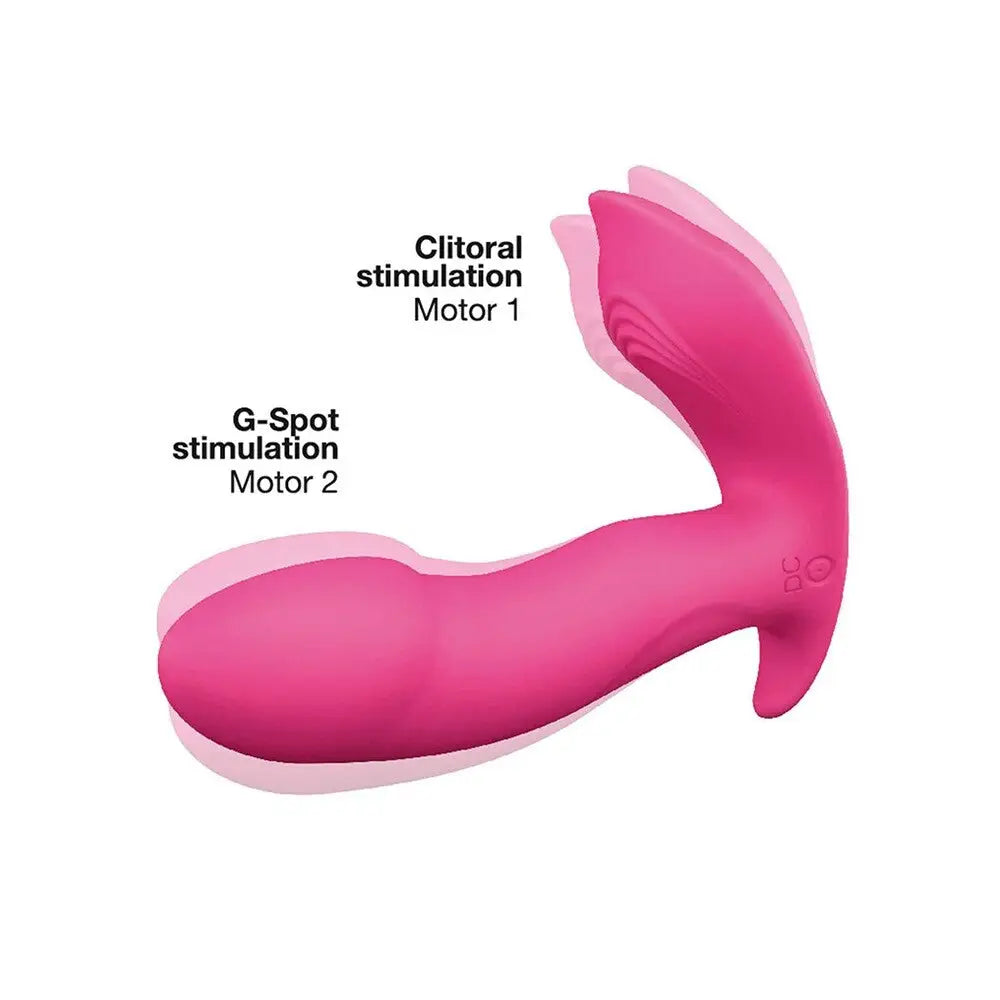 Dorcel Silicone Pink Remote Control Rechargeable Clitoral Vibrator - Peaches and Screams