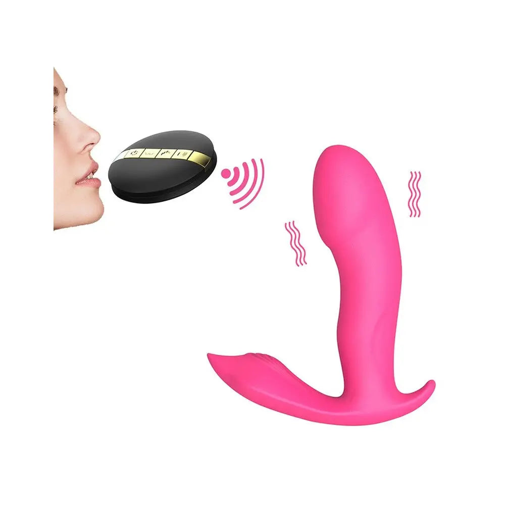 Dorcel Silicone Pink Remote Control Rechargeable Clitoral Vibrator - Peaches and Screams