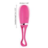 Dorcel silicone pink remote control vibrating egg 10 modes - peaches and screams