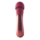 Dream toys 8.5 inch red silicone powerful wand vibrator - peaches and screams