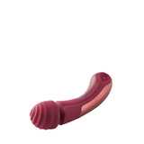 Dream toys 8.5 inch red silicone powerful wand vibrator - peaches and screams