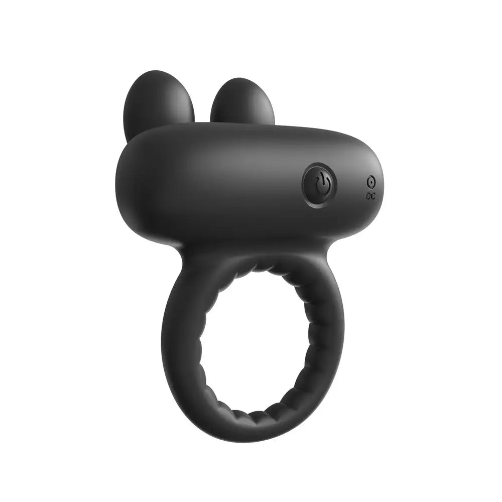 Dream toys rechargeable silicone rabbit cock ring - peaches and screams