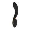 Dream toys silicone black rechargeable g spot vibrator - peaches and screams