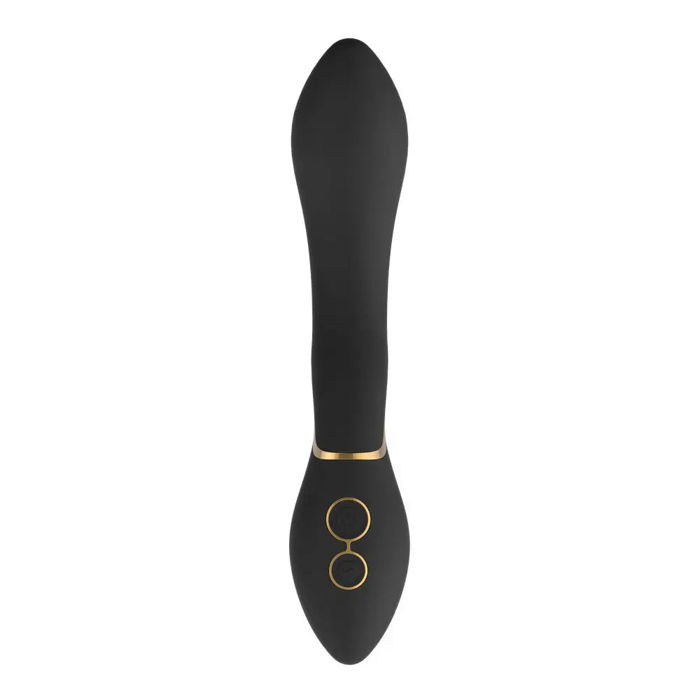 Dream Toys Silicone Black Rechargeable Multi-speed G-spot Vibrator - Peaches and Screams
