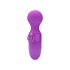 Dream toys silicone purple mini wand massage vibrator - peaches and screams