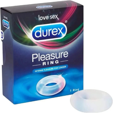 Durex Silicone Clear Super Stretchy Classic Cock Ring - Peaches and Screams