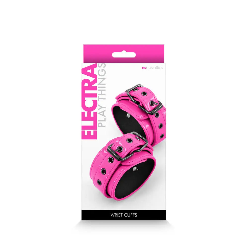 Electra Wrist Cuffs Pink - Peaches and Screams