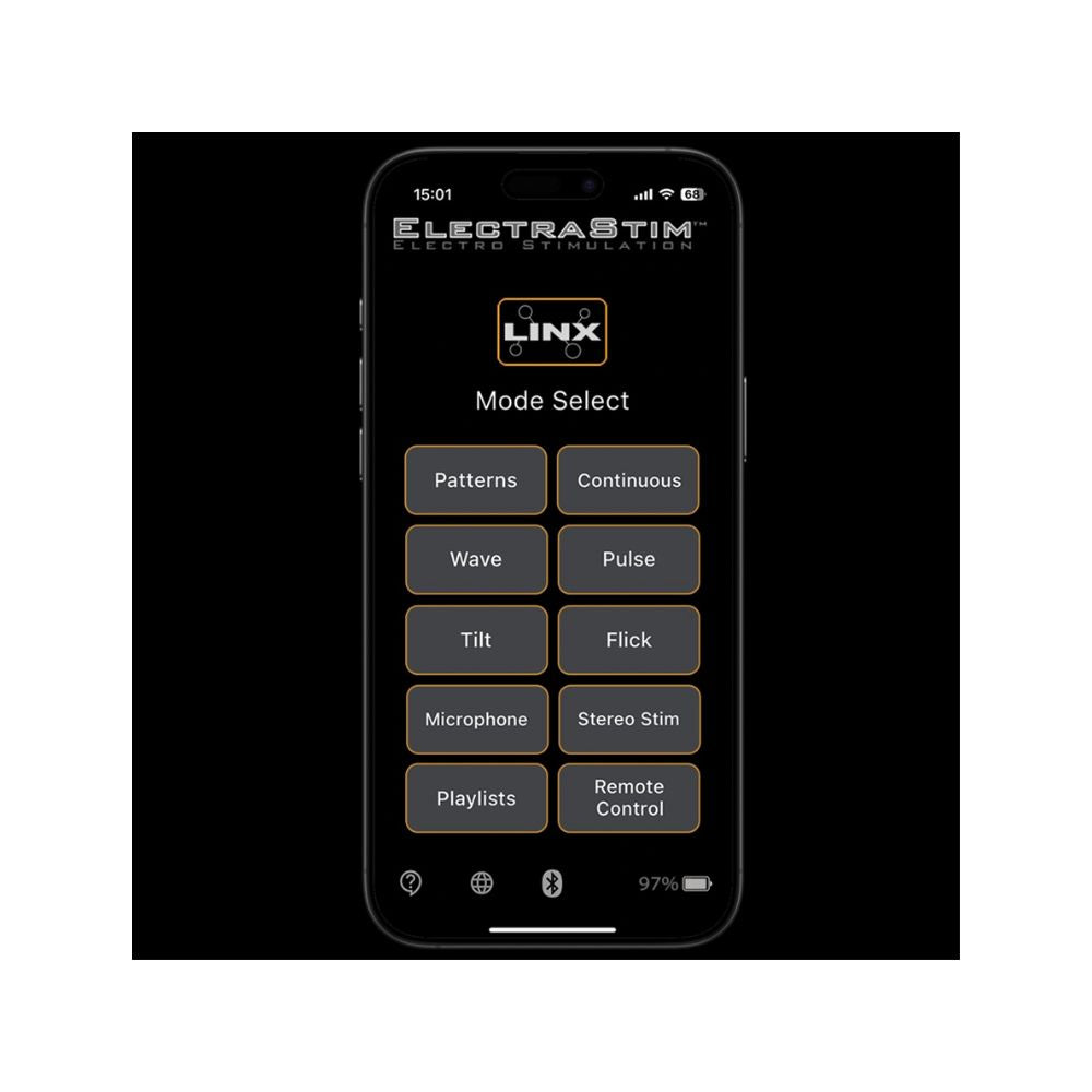 Electrastim linx electro stimulator dual channel e stim device - erotic electrostimulation peaches and screams