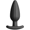 Electrastim noir rocker large 6 inch electro butt plug - peaches and screams