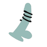 Electrastim recoil flexible erotic electrode - erotic electrostimulation peaches and screams