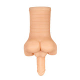 Evolved rubber realistic flesh pink male masturbator - peaches and screams