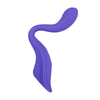 Evolved silicone blue bendable dual wand vibrator with remote - peaches and screams