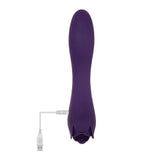 Evolved silicone rechargeable dual end g spot massager - peaches and screams