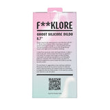 F**klore ghost silicone dildo - dildos peaches and screams
