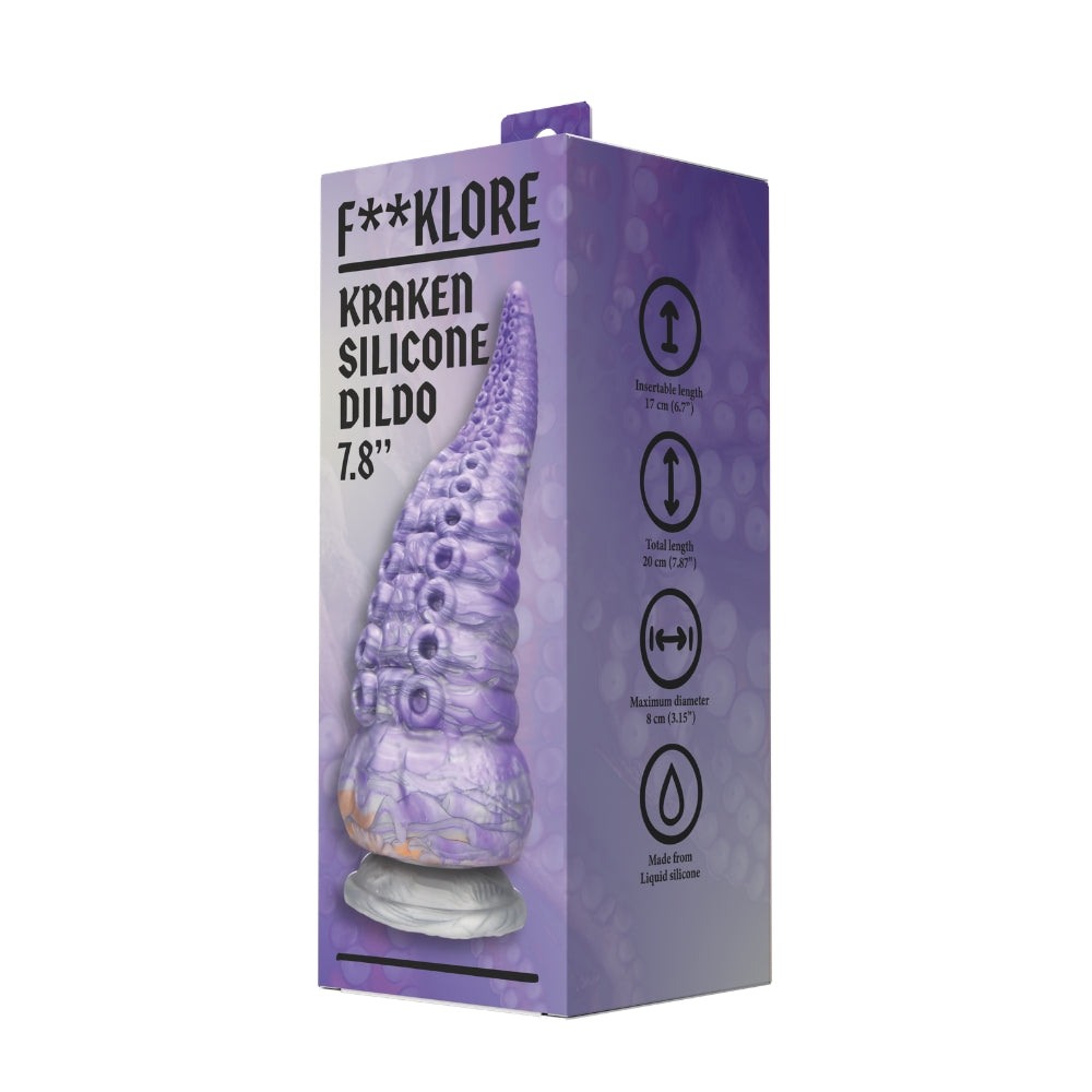 F**klore kraken silicone tentacle dildo - dildos peaches and screams