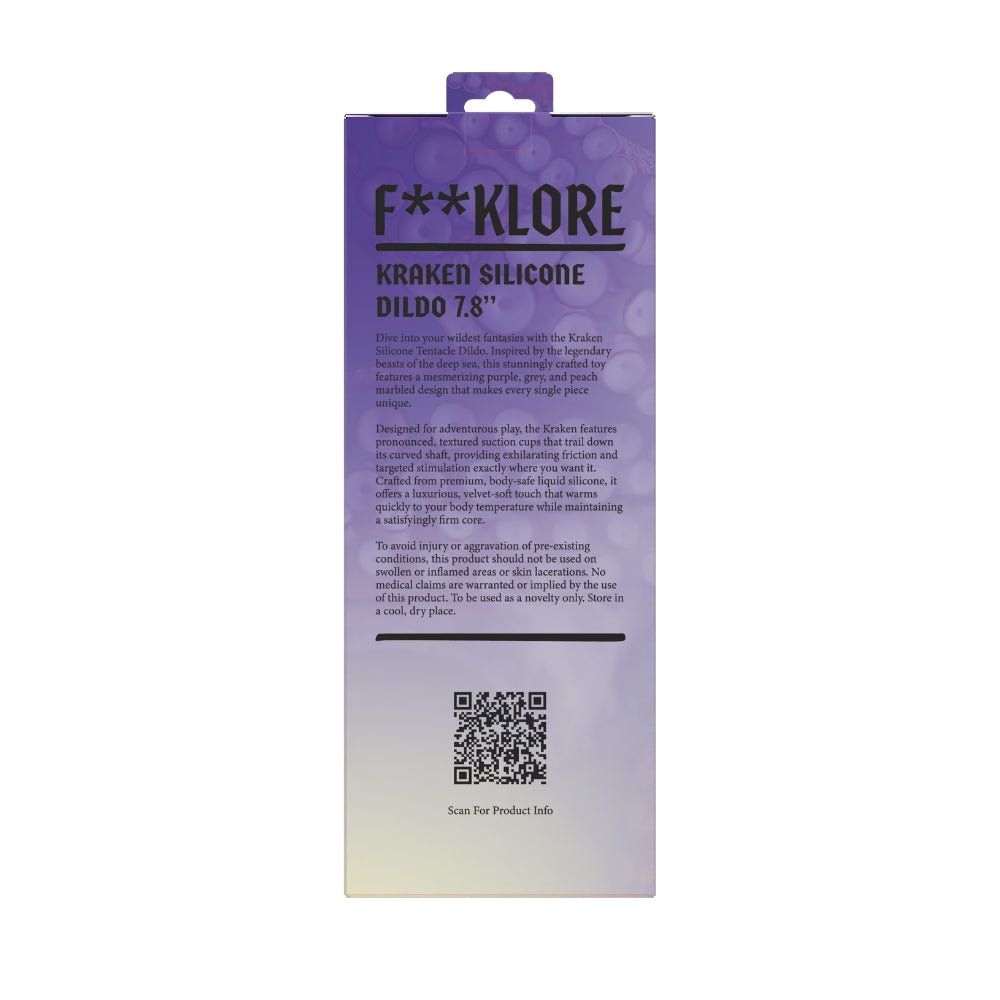 F**klore kraken silicone tentacle dildo - dildos peaches and screams