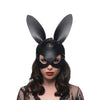 Faux leather bad bunny bondage mask for couples bdsm roleplay - peaches and screams