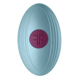 Femmefunn silicone blue rechargeable bullet vibrator with sleeve - peaches and screams