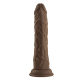 Femmefunn silicone flesh brown remote penis vibrator - peaches and screams