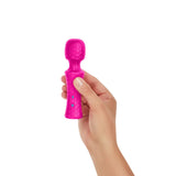 Femmefunn silicone pink rechargeable massage wand vibrator - peaches and screams