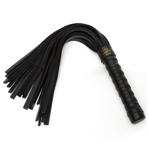 Fifty shades of grey bound to you small flogger - spanking paddles and floggers peaches and screams