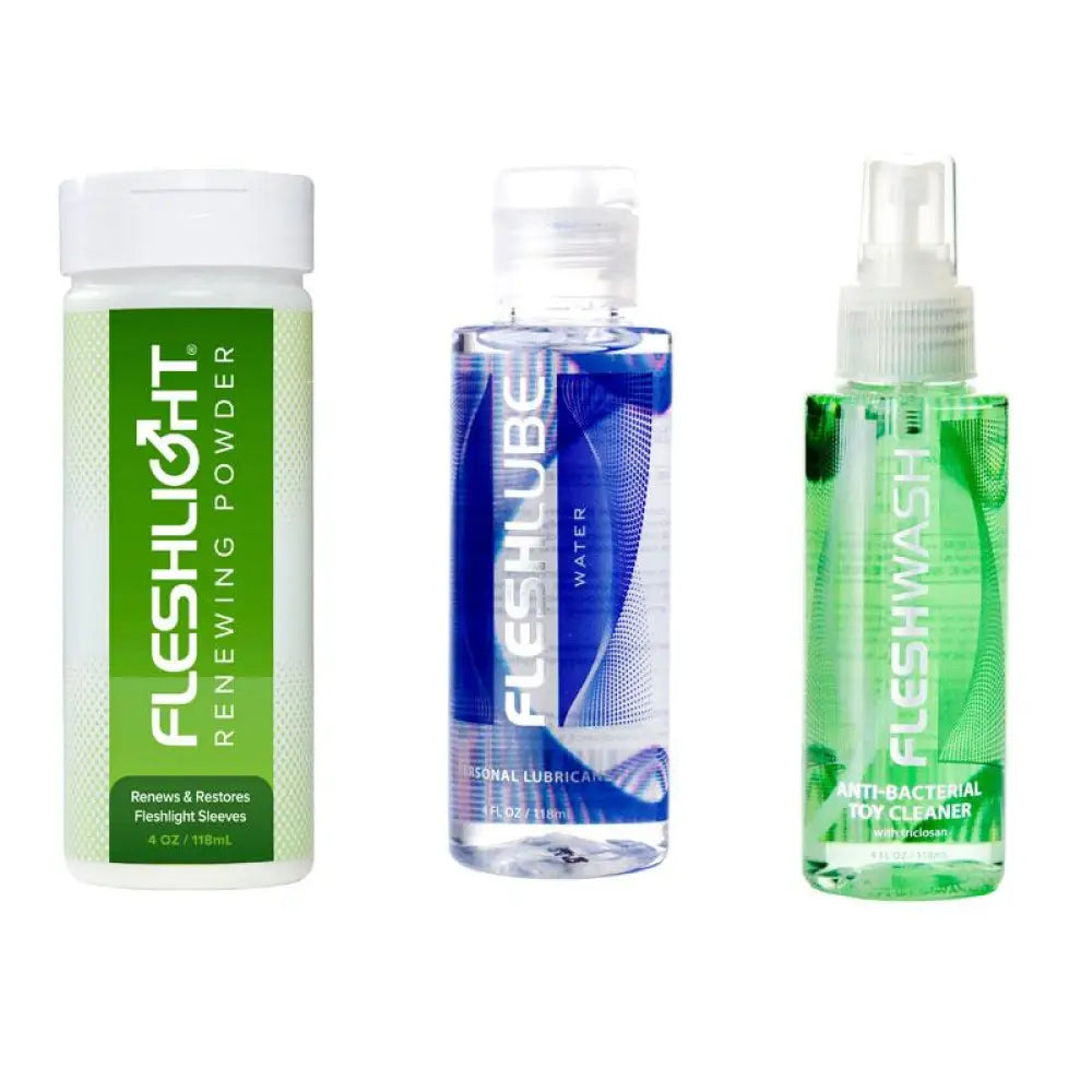 Fleshlight stamina training unit complete sex training set - peaches and screams
