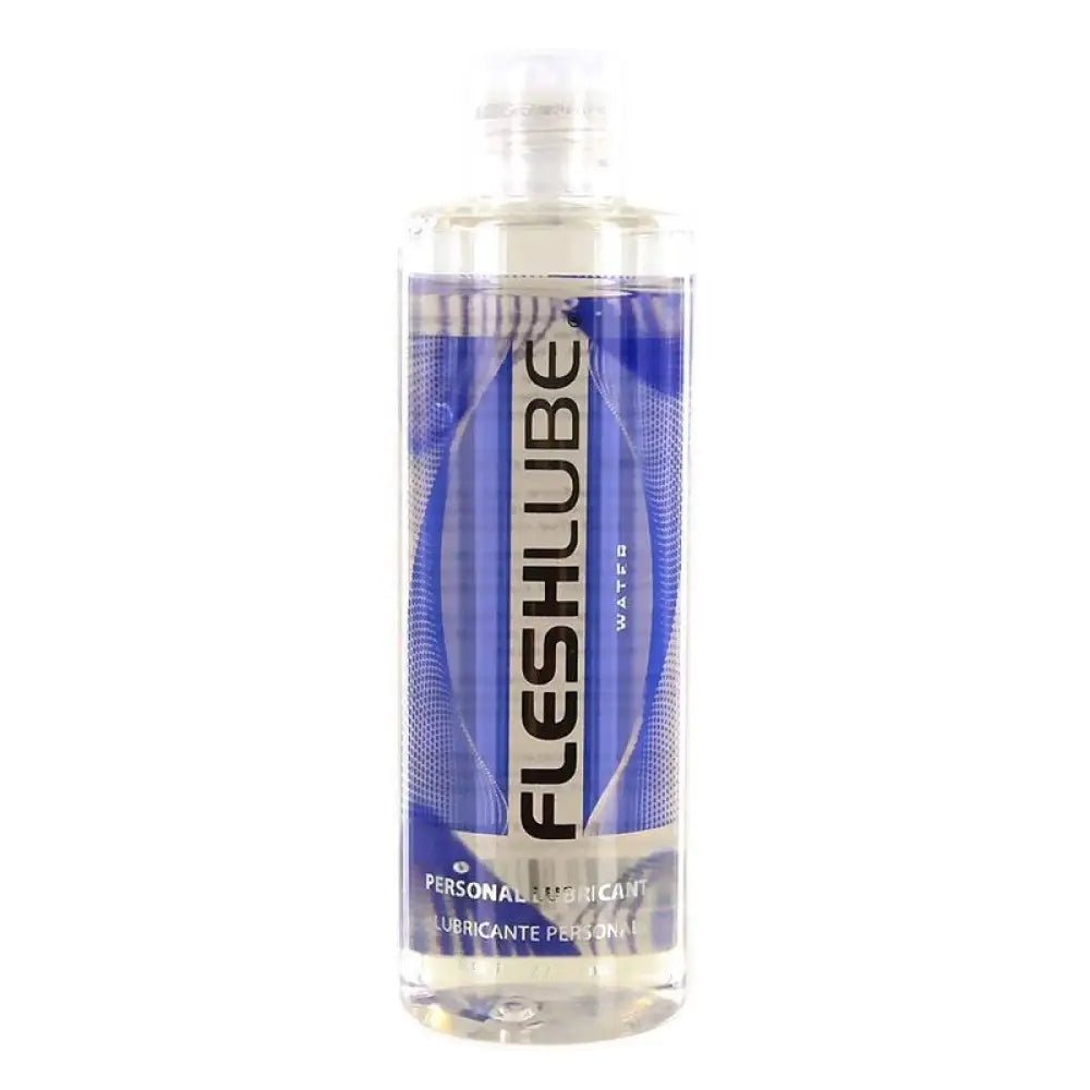 Fleshlube water based personal sex lube 250ml bottle - peaches and screams