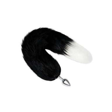 Furry Tales Black Foxtail Butt Plug - Peaches and Screams