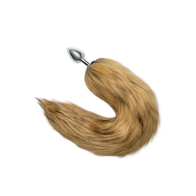 2.7 Inches Furry Tales Foxtail Butt Plug - Peaches and Screams