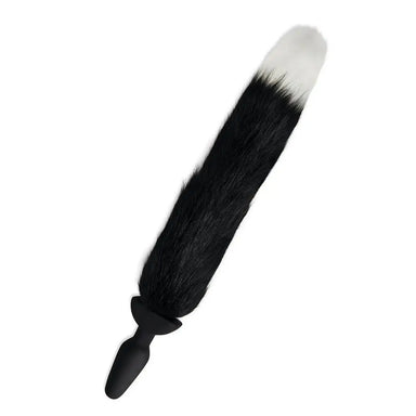 3.75 Inches Furry Tales Vibrating Butt Plug With Remote Control - Peaches and Screams