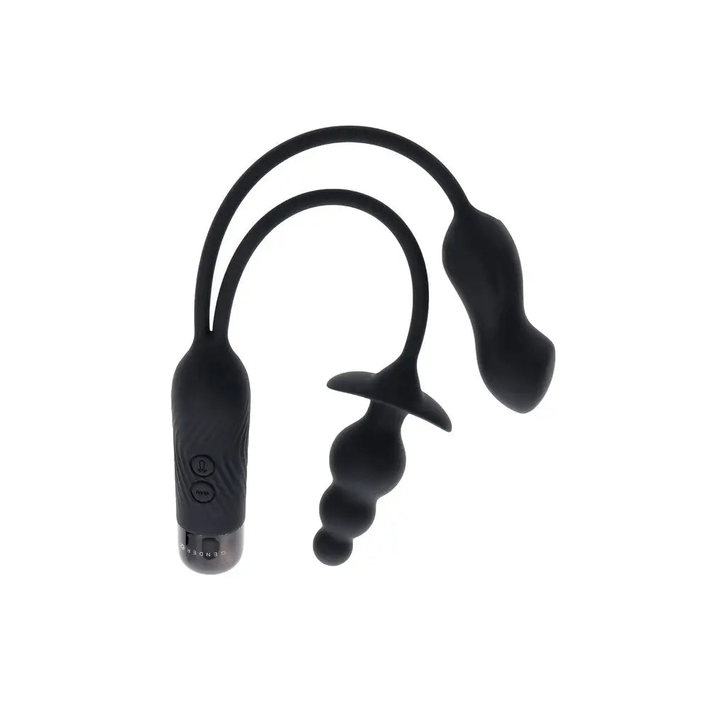 Gender x double my pleasure rechargeable usb vibrator - peaches and screams