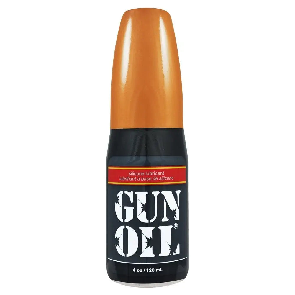 Gun oil transparent lube 120ml premium silicone lubricant - peaches and screams