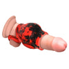 Hell hound silicone girth enhancer for men thickening sleeve - peaches and screams
