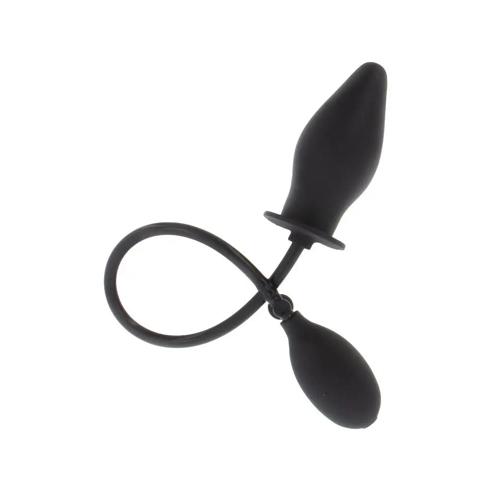 Hidden desire extreme advanced inflatable silicone butt plug - peaches and screams