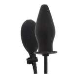 Hidden desire extreme advanced inflatable silicone butt plug - peaches and screams