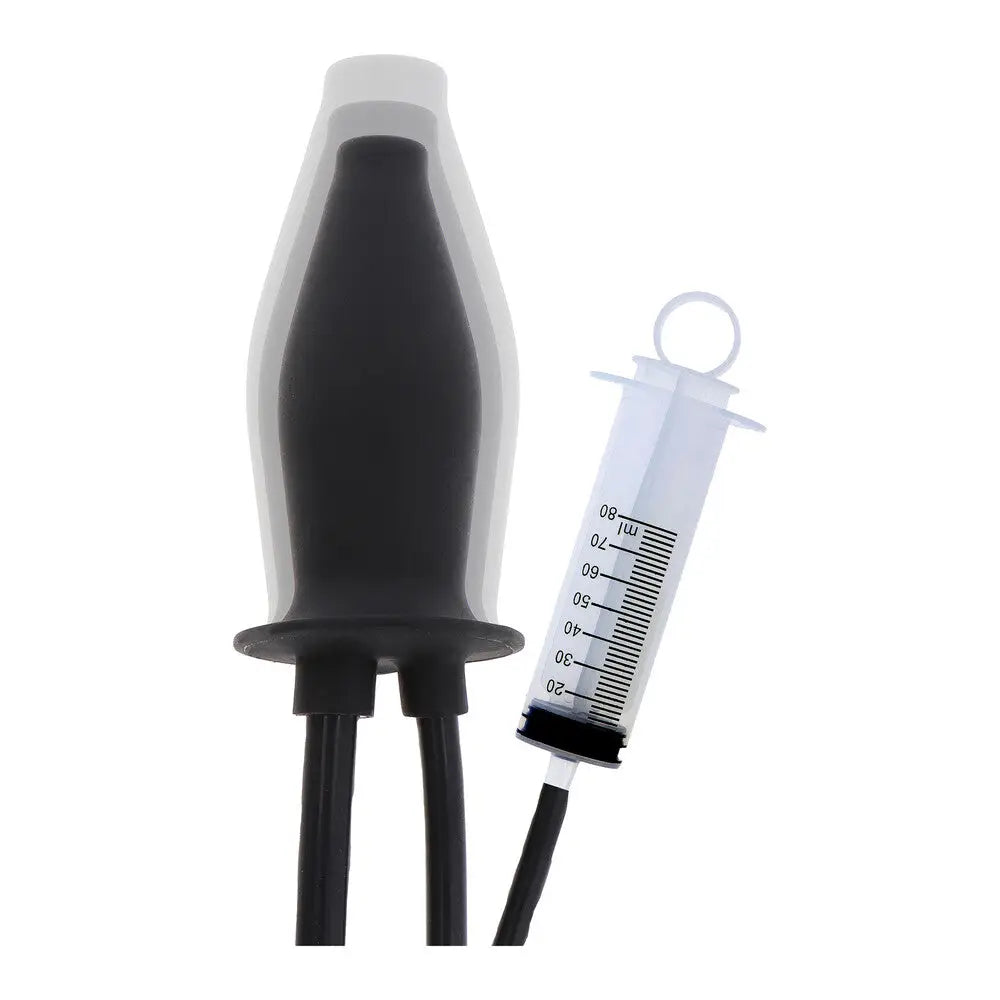 Hidden desire extreme advanced self lubricating plug - peaches and screams