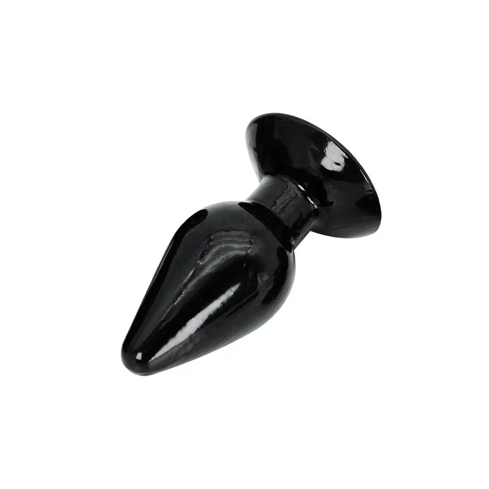Hidden desire extreme butt plug medium 4.3 inch suction base - peaches and screams