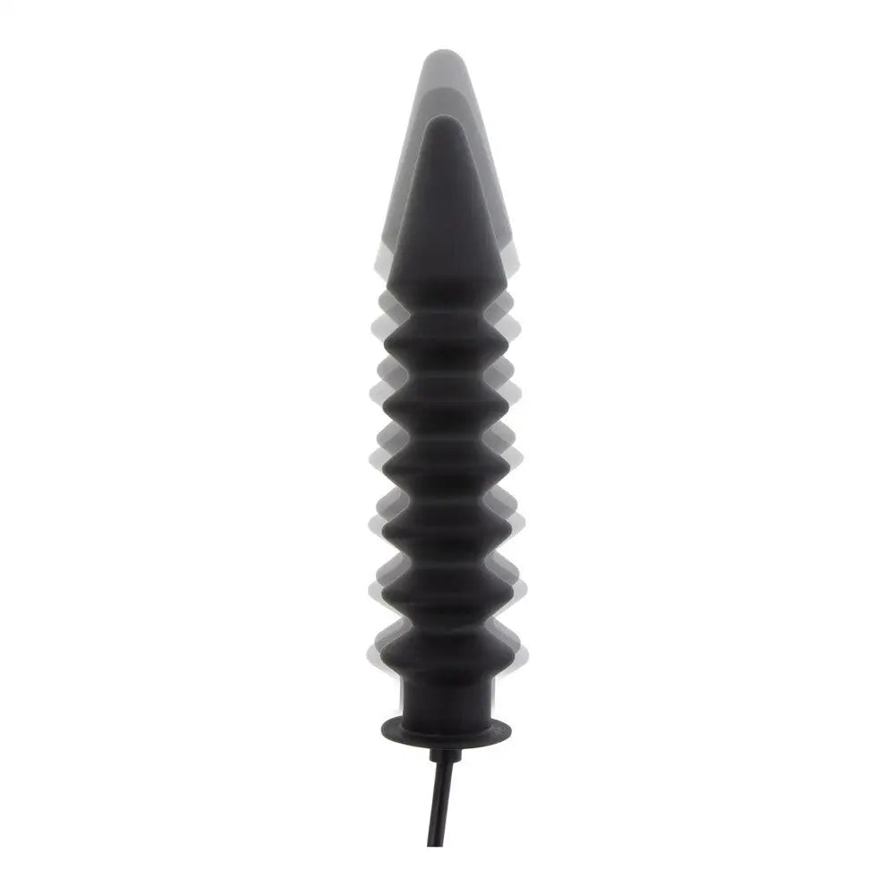 Hidden Desire Extreme Expert Inflatable Ribbed Plug - Peaches and Screams