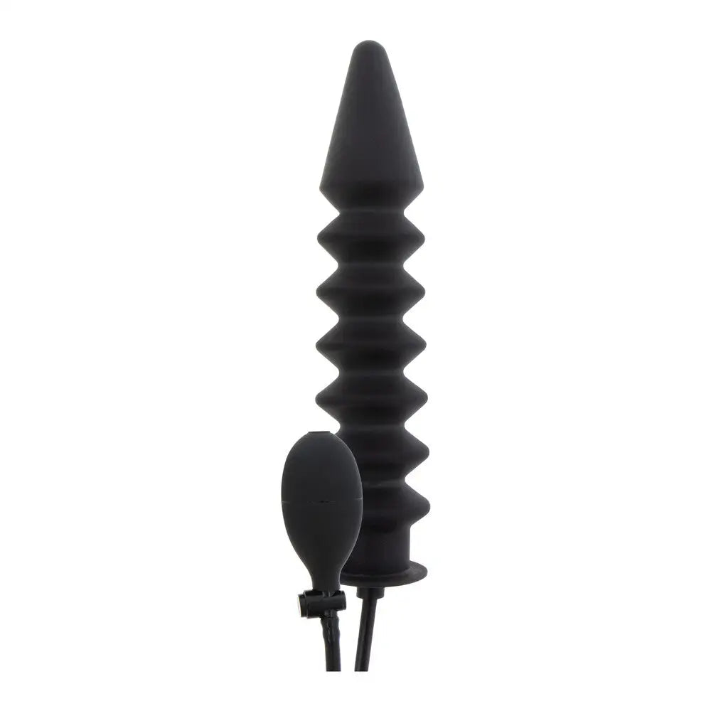 Hidden desire extreme expert inflatable ribbed plug - peaches and screams