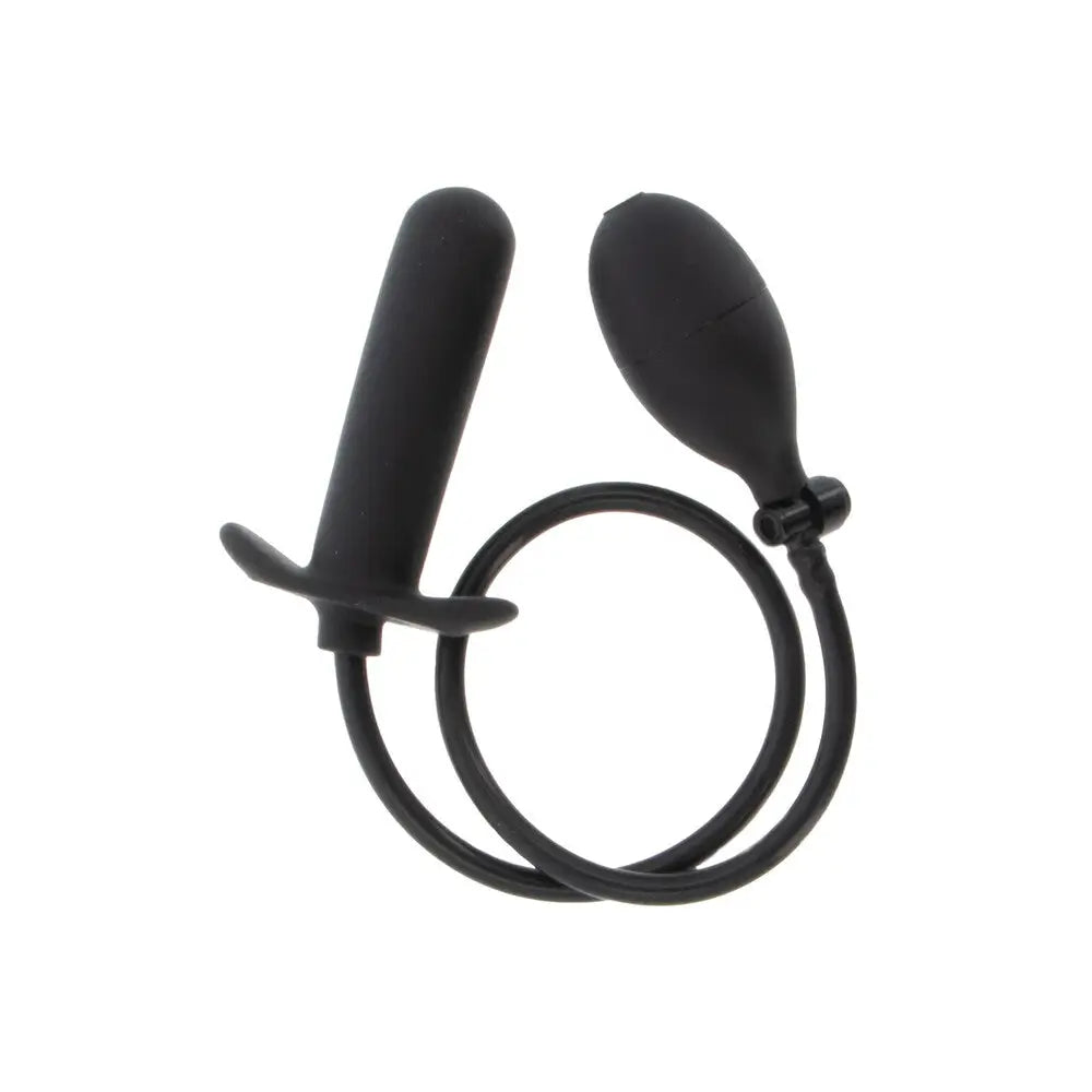 Hidden desire extreme starter inflatable smooth anal plug - peaches and screams