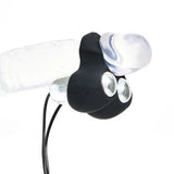 Hot octopuss silicone mini vibrating cock ring black - peaches and screams