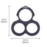 Hot octopuss silicone mini vibrating cock ring black - peaches and screams