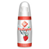 Id frutopia strawberry lube 100ml water based lubricant - peaches and screams