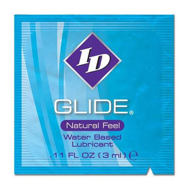 Id Glide Natural Water-based Lubricant 3ml - Peaches and Screams