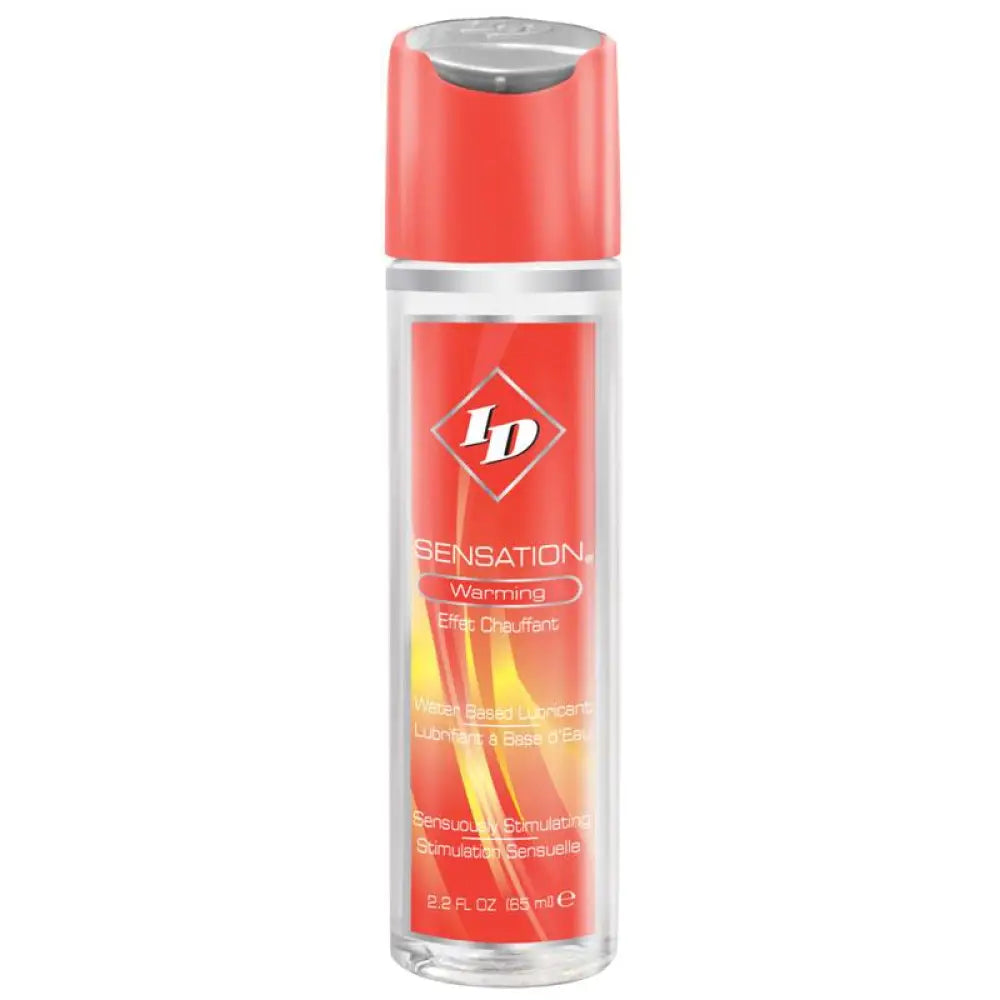 Id sensation warming sex lube water based 2.2 oz - peaches and screams